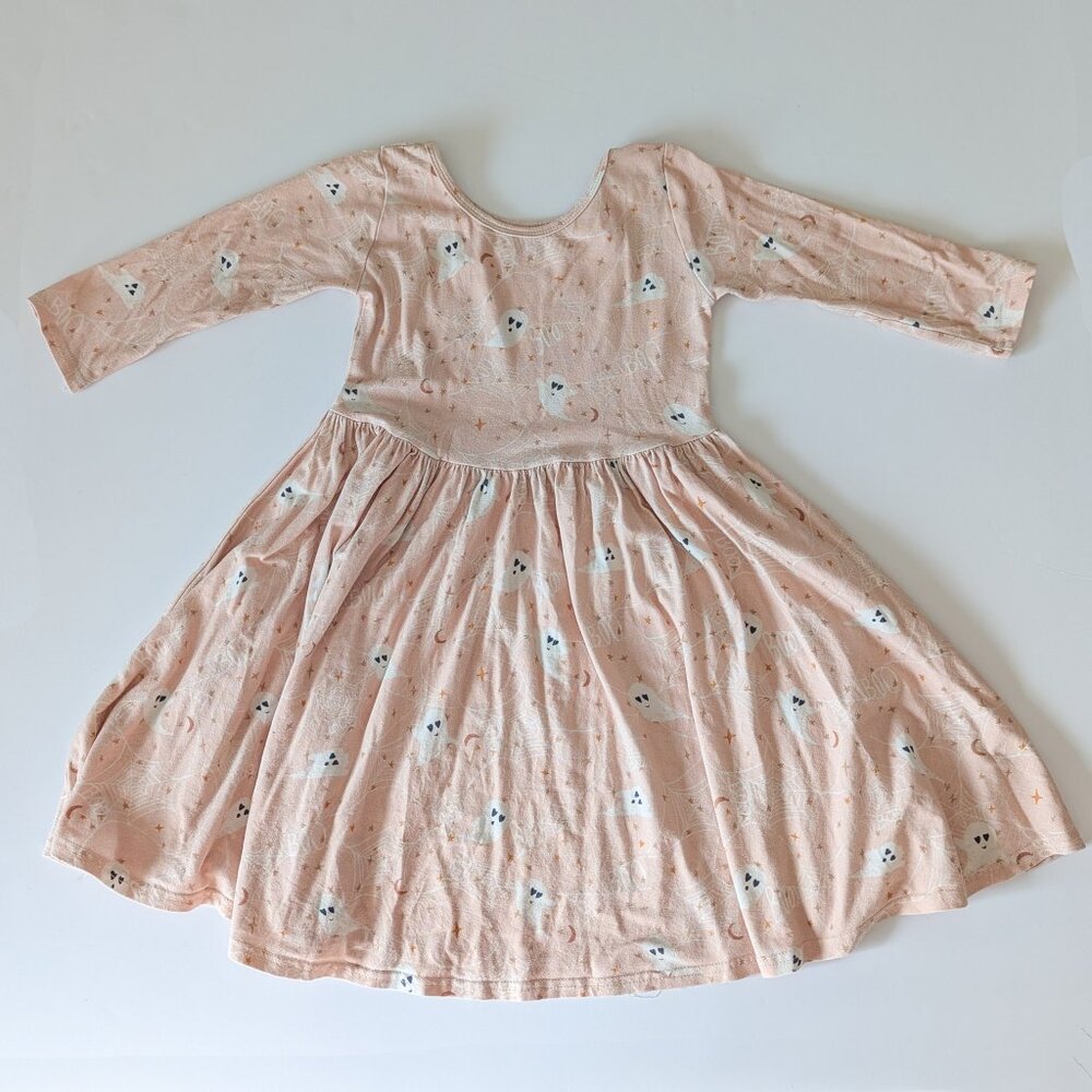 Vivie & Ash Blush Ghost 3/4 sleeve dress SIZE 7 PLAY